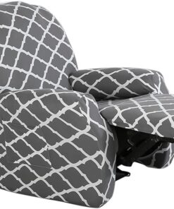Funda para sofá reclinable Funda elástica para sillón de Descanso 4 Piezas Funda elástica para sillón reclinable, sillón de Masaje(Btc02)