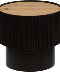 ATMOSPHERA CREATEUR D'INTERIEUR Mesa de Centro Enola Negro