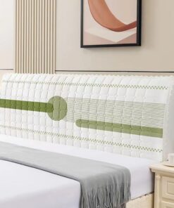Cubre Cabecero para Camas,Funda,Todo Incluido Cubierta de la Cabecera Elástica(#C,220cm)