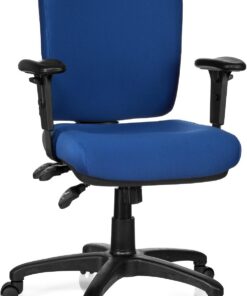 HJH Office - 702210 Zenit Base Silla de Oficina giratoria, Tejido Azul