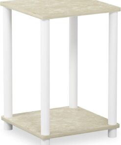 Furinno Mesa Auxiliar Roble/Blanco