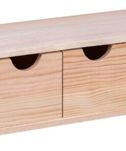 WELL HOME MOBILIARIO & DECORACIÓN Miniblock 5 cajones en Madera de Pino, 57x14x11,3