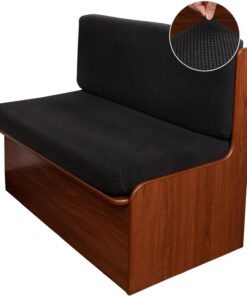 CRFATOP Fundas de Cojines de Comedor para Autocaravana Jacquard Elásticas Funda Deslizable de Cojín de Camping Extensible Funda de Sofá Loveseat Sillón Protector de Muebles para Autocaravana Camping