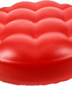 Cabilock Cojín Redondo para Asiento de Taburete de Bar Repuesto Resistente y Fácil de Limpiar para Cocina Restaurante y Oficina Tapizado Seguro y Duradero Color Rojo