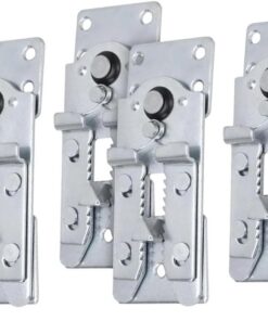 Conectores de metal para sofá, 6 unidades, soportes de enclavamiento antideslizantes para estabilizar muebles seccionales, conectores de sofá seccional
