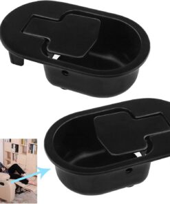 OTOTEC 2 palancas de repuesto para sillón reclinable, ovaladas y duraderas, color negro