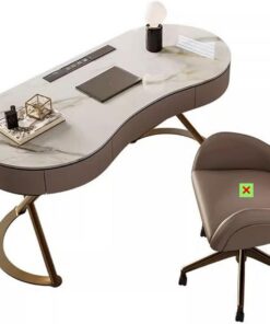Mesa ordenador Escritorio de pizarra de lujo ligero for oficina, escritorio for PC, escritorio for estudio, escritorio for recepción y sillas for consultas sencillas Escritorio gaming(120*60*75cm)
