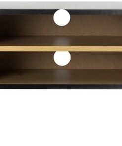 Mueble TV Decorado Chelsea con Tiradores Efecto Piel 120X40XH40CM