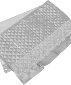 Funda de Cabecero Elástica de Poliéster para Cama de 1, 8 M | Lavable a Máquina, con Bolsillos Integrados, Ajuste para Dormitorio, 1