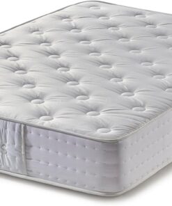 Imperial Confort Paris - Colchón Viscoelástico de Fibras Naturales - Transpirable y Doble Cara (Invierno/Verano) - Grosor 25 cm - 160x190