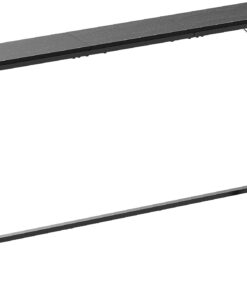 Consola 120 cm, Mesa de Entrada Estrecha, Mesa de Sofá Delgada, Mesa Larga y Estrecha para Detrás del Sofá, Mesa Expositora para Entrada Salón Vestíbulo Pasillo Oficina (Negro)