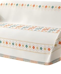de Sofá Bohemia 300x180 cm Cubierta Reversible Protectora para Loveseat | Cubresillón Lavable para Inquilinos Propietarios Salón Dormitorio Despacho Oficina Casa Hotel Estudio
