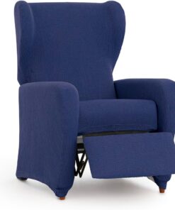 Eysa - Funda de sillón Relax elástica Ulises - Color Azul