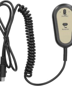 Tyenaza Mando Sillon Relax, Controlador de Sofá Eléctrico, Control Manual ABS Reclinable Eléctrico, con 2 Botones y 6.6ft Cable de Resorte, para Sofa de Silla de Masaje, Sillóns Reclinabl