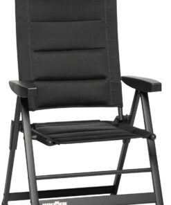 Brunner Silla de Camping Skye 3D de poliéster, Color Negro