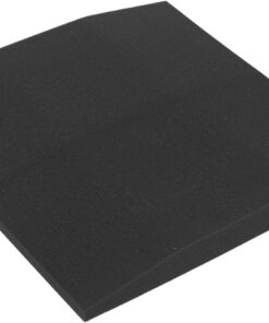 Soporte de Sofá para Cojines Hundidos de Esponja 50, 8x50, 8 Cm | Negro, Inserto Curvo de Alta Densidad, para Loveseat y Silla, Repuesto de Asiento