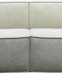 Sofá seccional de 118in dloud, sofá seccional Modular Moderno con Asiento Profundo, sofá de Pana de 3 plazas de Espuma de Memoria, para Sala de Estar, Dormitorio, apartamento, Oficina en casa