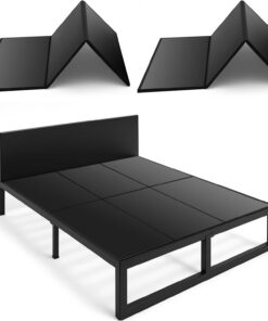 Bunkie Board de 10 mm, tamaño matrimonial, 137 x 190 cm, resistente a la humedad, soporte para sofá debajo del colchón para marco de metal, soporte de cama de perfil bajo, cama de plataforma y sofá