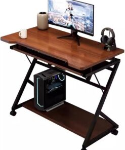 Mesa rodante para Oficina Mesita de Noche, Escritorio móvil for Ordenador, Estilo Simple, Unidad pequeña, sofá, Lateral for portátil