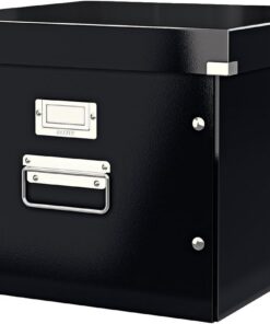 Leitz 60464095 Click & Store - Caja de almacenamiento para carpetas colgantes, color negro
