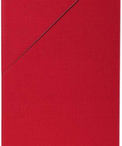 Exacompta 89425E Archivador transferencia de Tela 12 cm, Rojo