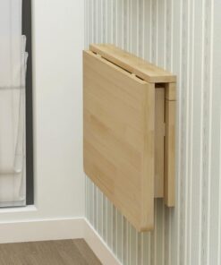 MM MELISEN Mesa Plegable montada en la Pared, Escritorio para Ahorrar pequeños Espacios. Escritorio Flotante para Comedor, habitación, Estudio