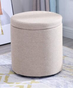 Reposapiés para reposapiés, reposapiés de Almacenamiento, Banco de Zapatos de Madera Maciza Estable y Resistente para Maquillaje, Sala de Estar, hogar (Color: X, tamaño: 33 x 35 cm