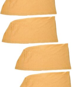 PRETYZOOM 2pares Funda Reposabrazos Antideslizante para Sofá Cubierta Elástica Diseño Simple y Lavable para y Dormitorio