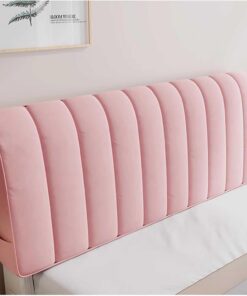 Funda para cabecero, suave, lavable, a prueba de polvo, para respaldo de cama de madera, se adapta a camas individuales a king, decoración ideal para dormitorio