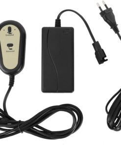 Control Remoto Manual para Sillón Reclinable Eléctrico, Controlador Elevador con Conector Macho, Interruptor Compatible 100-240V para Sillón Doméstico