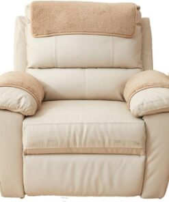 Funda de Reposa Cabezas Sofa para Reposacabezas para Sillón Silla Relax Orejero Reclinable Grande Protector de Sofás 4 2 3 Plazas Universal Individuales Antideslizante 1(1953,Sofa Arm Cover 3 seater)