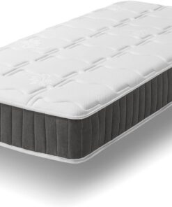 DUPEN® Colchón Muelle Ensacado Joy, Altura 21Cm, Firmeza Media, Viscoelástica 0,5 Cm, Tejido Stretch, Núcleo Airdream, Fieltro estabilizador, Pocket Tech Box 5 Zonas de firmeza
