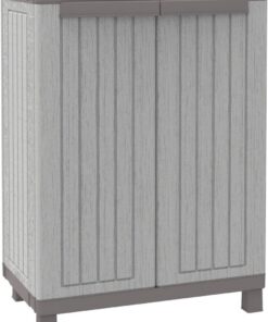 Terry, C-Wood 680, Armario 2 Puertas con 1 Estante Interno. 68 x 39 x 91.5 cm