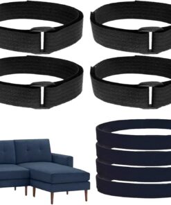 Conector de Pata de sofá, Conector de sofá seccional,Correas de | Anillos para Conector de sofá seccional | Mantenga Juntas Las Patas del sofá seccional para sofás deslizantes para Patas de s