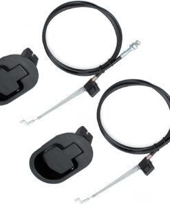 Cabilock 2 Piezas Cables para sillón reclinable sillas de jardín Chaise Lounge Silla reclinable manijas reclinables Palanca reclinable Manejar Accesorios Componente Tumbona Cambiar