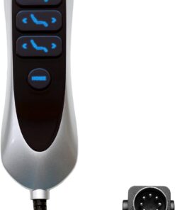 6 botón 7 Pin Prong mando a distancia de control de mano con USB para sillas de elevación reclinables