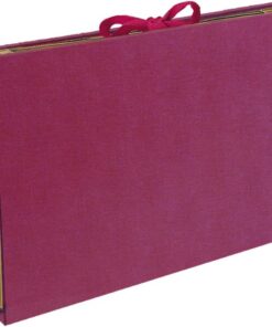 Dohe 10263 - Carpeta acordeón, cuarto, color burdeos