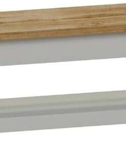 Vida Designs Arlington - Mesa de café con 1 Estante de Almacenamiento MDF para Sala de Estar, Muebles Modernos (Gris)