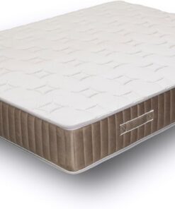 DUPEN® Colchón Muelle Ensacado Malibu, Altura 20 Cm, Firme con Tejido Stretch, Acolchado con viscografeno, Fibras hipoalergenicas y Airdream de Alta Densidad 5 Zonas de firmeza, Medida de 90 x 200 cm