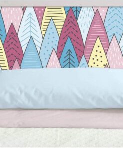 Oedim Cabecero Cama Pegasus Pinos de Colores, 150x60cm, Disponible en Varias Medidas, Cabecero Ligero, Elegante, Resistente y Económico