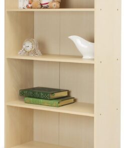 Furinno Estanterías Haya de vapor 4 niveles de altura 41.7 pulgadas de alto.