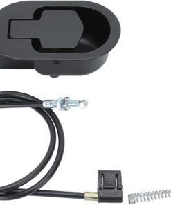 Alvinlite Sofá Silla sillón reclinable Tirador de liberación con Cable, Accesorio de Repuesto para Interruptor de Control Manual reclinable(90 mm)