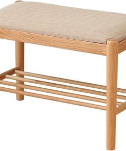 Este Banco para Zapatos de Entrada, Banco de Almacenamiento, Banco para el pie de la Cama, Taburete nórdico para Zapatos para el Porche de Entrada, Banco para Zapatos de Entrada (tamaño: 600