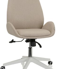 hjh OFFICE 729431 Silla de Escritorio AVEA I de Tela Silla de Oficina giratoria de Altura Regulable con Respaldo Alto y ergonómico