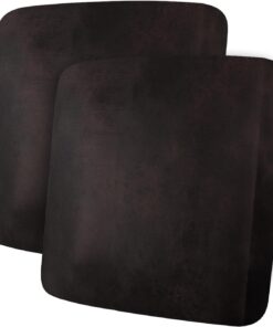 ANARACHON Fundas de cojín para sofá biplaza, fundas elásticas para sofá de 2 plazas (2 piezas, fundas de cojín para sofá biplaza, chocolate)
