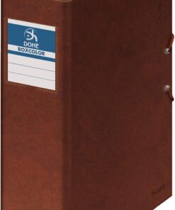 Dohe 9574 - Caja proyectos lomo, Estampado Cuero, 9 cm
