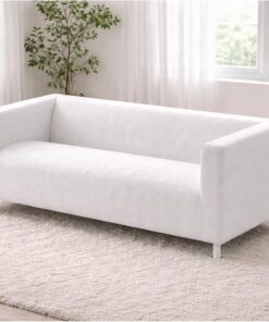 La Funda de Repuesto para sofá biplaza Klippan IKEA Klippan Loveseat Slipcover, una Funda de Repuesto para sofá (poliéster Blanco)