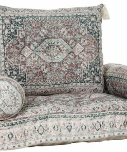 Sillón DKD Home Decor 8424001817511 Algodón Verde (90 x 50 x 55 cm) - Marca: DKD Home Decor - EAN: 8424001817511