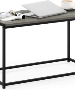 Furinno Mesas de café, Roble francés Gris, 40 x 76.2 x 44.45 cm