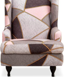 Fundas Decorativas para Sillones Elegante Extensible,Elástica Funda De Sillón Lavable Antideslizantes Funda Protector para Sillón,Poliéster Funda para Sillón Estampada Moderno